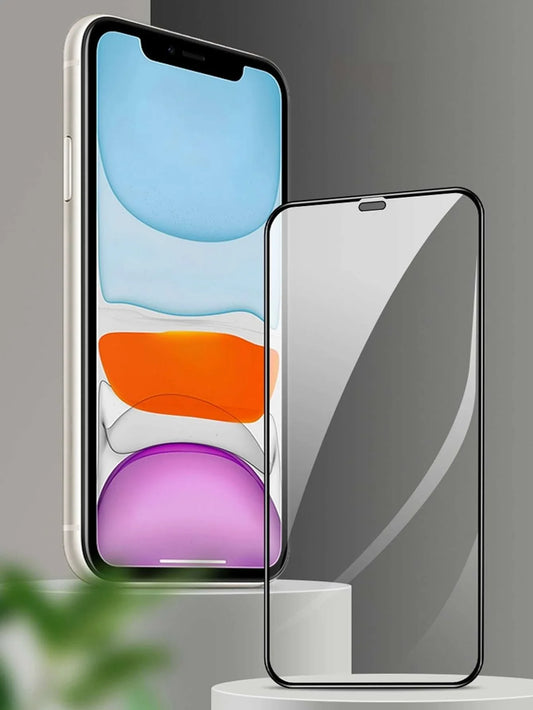 Full Body Tempered Glass iPhone X / XS / 11 Pro Black