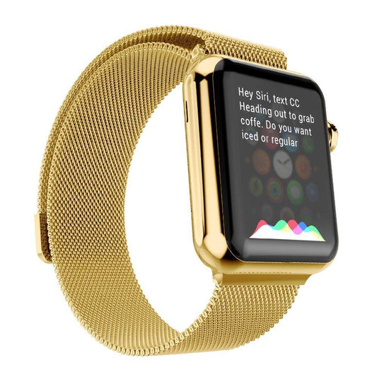 Devia Apple Watch Strap 38/40 chain metal Gold