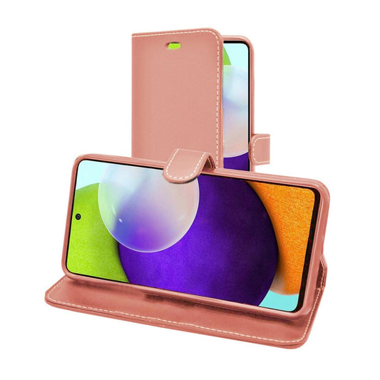TechProtect Wallet for Galaxy A52 & A52S - Rose Gold