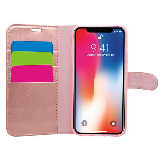 TechProtect Wallet for iPhone XS Max- Rose Gold