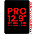 LCD Assembly With Digitizer For iPad Pro 12.9" 3rd Gen (2018) / iPad 12.9" 4th Gen (2020) (Aftermarket Pro: XO7) (All Colors)
