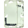 Mid-Frame Housing W/ Small Parts For iPhone 15 Plus (EU / Global Version) (Used OEM Pull: Grade B) (Yellow)