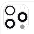 Back Camera Lens (Glass Only) With Adhesive For iPhone 15 Pro Max (3 Piece Set) (Real Sapphire) (Premium) (10 Pack)