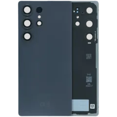 Back Cover Glass With Camera Lens For Samsung Galaxy S25 Ultra 5G (Service Pack) (Titanium Black)