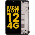 OLED Assembly With Frame For Xiaomi Redmi Note 12 4G (Refurbished) (All Colors)