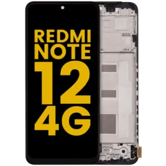 OLED Assembly With Frame For Xiaomi Redmi Note 12 4G (Refurbished) (All Colors)