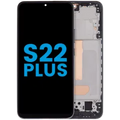 LCD Assembly With Frame (Without FingerPrint Sensor) For Samsung Galaxy S22 Plus 5G (Aftermarket: Incell) (Phantom Black)