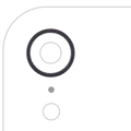 Back Camera Bezel Ring Only For iPhone XR (Black)