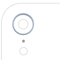 Back Camera Bezel Ring Only For iPhone XR (Blue)