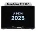 Complete LCD Display Assembly (Matte) For MacBook Pro 14" A3434 (2025) (Genuine OEM) (Silver)