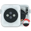 Housing Assembly Compatible For Watch Series 3 (38MM) (Used OEM Pull: Grade A) (GPS Version) (Aluminum / Silver)