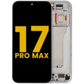 OLED Assembly With Frame For Xiaomi 17 Pro Max (Refurbished) (White)