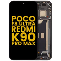 OLED Assembly With Frame For Xiaomi Poco F8 UItra / Redmi K90 Pro Max (Refurbished) (Black)
