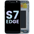 LCD Assembly With Frame For Samsung Galaxy S7 Edge (Service Pack) (Black)
