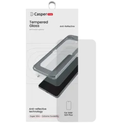 Casper Snap Tempered Glass For Samsung Galaxy S24 Plus 5G (Retail Pack) (AR Clear)