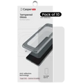 Casper Snap Tempered Glass Compatible For Samsung Galaxy S25 FE 5G / Samsung Galaxy S26 FE 5G (10 Pack) (AR Clear)