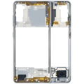 Mid-Frame Housing Compatible For Samsung Galaxy A41 (A415) (Service Pack) (White)