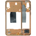 Mid-Frame Housing For Samsung Galaxy A40 (A405) (Service Pack) (Orange)