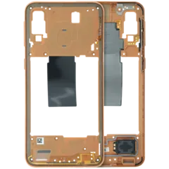 Mid-Frame Housing For Samsung Galaxy A40 (A405) (Service Pack) (Orange)