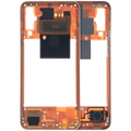 Mid-Frame Housing For Samsung Galaxy A50 (A505) (Service Pack) (Orange)