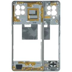 Mid-Frame Housing For Samsung Galaxy A42 (A426 / 2020) (Service Pack) (White)