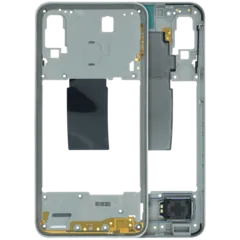 Mid-Frame Housing Compatible For Samsung Galaxy A40 (A405) (Service Pack) (White)