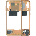 Mid-Frame Housing Compatible For Samsung Galaxy A70 (A705) (Service Pack) (Orange)