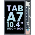 LCD Assembly Without Frame Compatible For Samsung Galaxy Tab A7 (T500) (Service Pack) (White)
