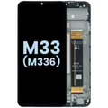 LCD Assembly With Frame Compatible For Samsung Galaxy M33 5G (M336) (Service Pack) (All colors)