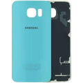 Back Cover Glass For Samsung Galaxy S6 (Service Pack) (Blue)