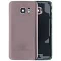 Back Cover Glass For Samsung Galaxy S7 (Service Pack) (Pink)