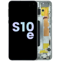 OLED Assembly With Frame For Samsung Galaxy S10E (Service Pack) (Silver)