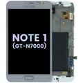 OLED Assembly With Frame For Samsung Galaxy Note 1 (GT-N7000) (Service Pack) (White)