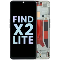 OLED Assembly With Frame For OPPO Find X2 Lite CPH2005 (Genuine) (White)
