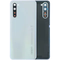 Back Cover Glass With Camera Lens For OPPO Find X2 Lite CPH2005 (Genuine) (White)