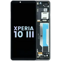 OLED Assembly With Frame For Sony Xperia 10 III (Genuine) (Black)