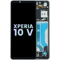 OLED Assembly With Frame For Sony Xperia 10 V (Genuine) (Black)