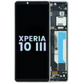 OLED Assembly With Frame For Sony Xperia 10 III (Genuine) (White)