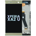 LCD Assembly With Frame For Sony Xperia XA2 Ultra (Genuine) (Gold)