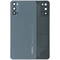 Back Cover Glass With Camera Lens For Oppo Reno 4 5G (Genuine) (Black)