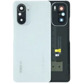 Back Cover Glass With Camera Lens For Xiaomi Poco F3 (Genuine) (White)