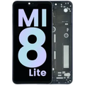 LCD Assembly With Frame For Xiaomi Mi 8 Lite (Genuine) (Black)