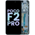 OLED Assembly With Frame For Xiaomi Poco F2 Pro (Genuine) (Black)