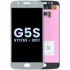 LCD Assembly Without Frame For Motorola Moto G5s (XT1793 / 2017) (Genuine OEM) (Lunar Gray)