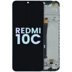 LCD Assembly With Frame For Xiaomi Redmi 10C (Genuine OEM) (All Color)