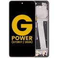 LCD Assembly With Frame For Motorola Moto G Power 5G (XT2617 / 2026) (Refurbished) (Pure Cashmere)