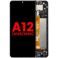 LCD Assembly With Frame For Samsung Galaxy A12 (A125 / 2020) (Aftermarket Plus) (All Colors)