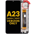 LCD Assembly With Frame For Samsung Galaxy A23 5G (A236V / 2022) (Verizon V Version) (Used OEM Pull: Grade B) (All Colors)