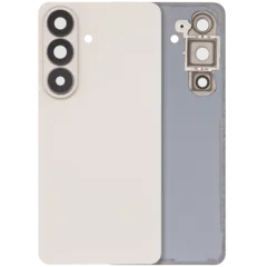 Back Cover Glass With Camera Lens For Samsung Galaxy S26 (Aftermarket Plus) (Pink Gold)