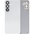 Back Cover Glass With Camera Lens For Samsung Galaxy S26 Plus (Aftermarket Plus) (White)
